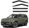 USJEKZI66 Windabweiser für Hyundai Santa Fe MK5-MX5 2024+ PC 4pcs, Sorgen für Belüftung Ihres Autos bei Regen Und Reduzieren Windturbulenzen, Getönt im Kanaltyp