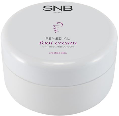 SNB Professional Regenerierende Fußcreme mit 15% Urea 300ml – Intensive Feuchtigkeitspflege für trockene und raue Haut – Enthält Glycerin – Ideal für rissige Fersen, Ellbogen und Knie