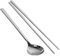 1 Sets Korean Chopsticks & Spoon Stainless Steel Tableware Dinnerware Sets Handy and professional