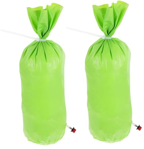 TOYANDONA 2 Piezas Bolsa de Riego Goteo para Árboles Riego Lento y Ajustable para Jardinería y Plantas Macetas Agua y