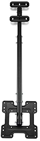 Adjustable Tilt Swivel Ceiling Tv Mount, Fits Most 27-50Inch Tv Bracket, With Loading 77 Lbs, Max 200X200Mm Tv Bracket