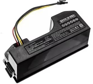 O 12800mAh Adecuado, Compatible con CECOTEC, Compatible con Conga, 3090 3091 3092 1690 1890 Series Sweeper Batería de Litio 14.4V Reemplazar(6800mAh)