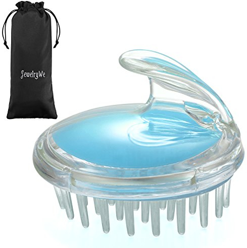 JewelryWe Cellulite Massagebürste Flexiblen Rotierenden Massagefingern. Anti-Cellulite Massagegeräte. Hautschäden Zu Reduzieren - Blau
