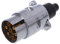 7-Broche Adaptateur Remorque Robuste Broche Rond 7-Pole Connecteur Cablage 12V Attelage remorquage Caravan Camion Fiche N Type Remorque Bout