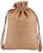 JIHUOO 10 Stücke Jutesäckchen Jute Sack Jutebeutel Tasche Säckchen Geschenksäckchen für Hochzeitsfeier 17 x 23 cm