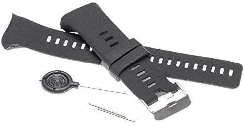 vhbw Ersatz Armband kompatibel mit Polar Vantage V Fitnessuhr, Smartwatch - 12,6 + 8,7 cm schwarz