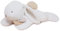 DOUDOU ET COMPAGNIE - Grande Peluche Doudou Lapin Happy Wild - Blanc & Beige - 65cm - Collection Happy Doudou - Peluche Douce - Idée Cadeau Enfants et Naissance Bébé - Garantie Doudou Perdu - DC3854