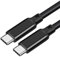 Câble de transfert de données vidéo USB 3.2 Gen 2 x 2 100 W pour Lepow Z1 15,6 pouces, InnoView, ASUS ZenScreen, KYY, Cocopar, Arzopa, AOC, ViewSonic - Câble d'alimentation HDR