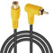 Duttek Câble d'extension RCA 1.5M - RCA mâle vers femelle, connecteurs plaqués or pour home cinéma, subwoofer, HDTV, système stéréo domestique et DVD ou autres équipements de connexion audio