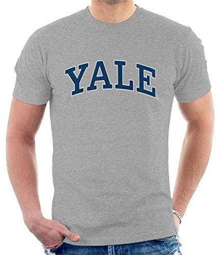 All+Every Yale University Blue Block Logo Men's T-Shirt