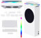 Cooling Fan for Xbox Series S, Dustproof Fan Cooling System for Xbox Series S with 3 Speed 4000/4300/4500RPM and 7 Modes RGB Light Strip, Low Noise, Dust Filter, Independent Touch Switch, 2 USB Port