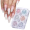 GZSYY Polvere per unghie con glitter per unghie, 6 colori paillettes pigmenti olografici per unghie glitter per unghie