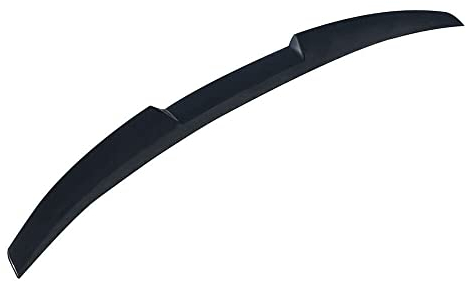 SLURF Auto Heckspoiler für Mercedes Benz W205 C-Klasse C205 C200 Coupe 2016 2017 2018 2019 2020 2021 Heckspoiler Flügel Kofferraum Lippe Auto Modifikation Zubehör,Glossy Black-A