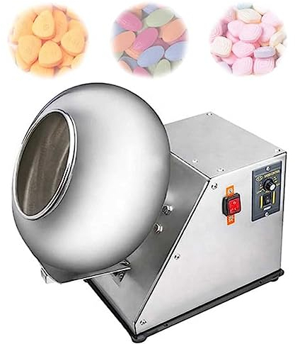 Tischplatte Mini Schokoladenbeschichtung – Automatische Beschichtung für Erdnuss und Nuss mit Zuckerpfanne – kleine kommerzielle Pfannenausrüstung