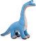 lilizzhoumax Dino Kuscheltier Brachiosaurus Dinosaurier Plüschtier Stofftier Simuliertes Kawaii Realistische Spielzeug Tiere Ostern tolle Geschenkidee für Kinder Jungen Mädchen 35cm/14Zoll