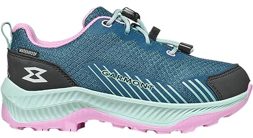 GARMONT Kinder 9.81 Kids Pulse WP Schuhe, Corsair Blue-Lavender Rose, 38