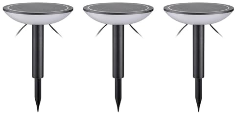 Lindby LED Smart Home Wegbeleuchtung Garten Thalas dimmbar (Modern) in Weiß (3 flammig,)