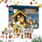 Weihnachtskrippe Adventskalender, Weihnachtskrippe Kalender, 25 Tage Weihnachten Countdown, Weihnachten Countdown Kalender, Weihnachten Krippe Advent, Religiöser Adventskalender Spielzeug für