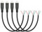 4Pcs Short USB C to 4 Pin Bare Wire Open End Wire 11inch, 5V/2A USB Type C Male Plug 4 Pin Pigtail Power and Data Cable, for USB Type C Equipment Installed or Replacement Repair DIY Cable