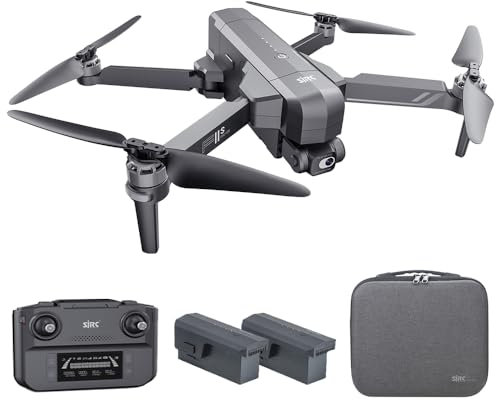 Teeggi SJRC F11S 4K PRO+ Drohne mit Kamera 4K HD für Erwachsene, 6km Kontrollabstand, 2-Achsen Gimbal, 30 Minuten Flugzeit, Bürstenlosen Motor Dron, Professioneller RC Quadcopter, 2 Batterien