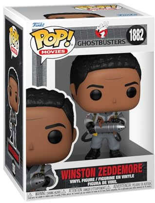 Funko POP! Movies: Ghostbusters II - Winston Zeddemore | Official Comedy Merch - Collectable Vinyl Figurine for Shelf Display - Birthday Gift Idea for Fans and Collectors