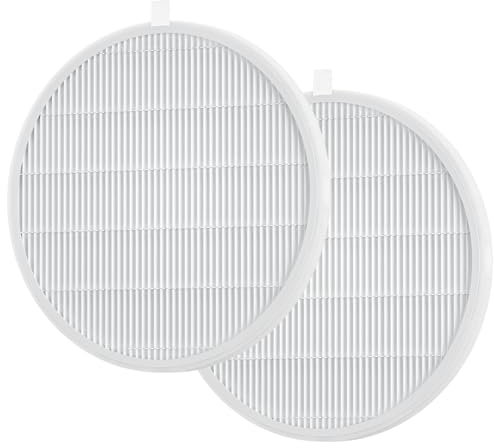 Nail Dust Collector Replacement Filter 2 Pack – High-Quality Reusable Dust Filter for MelodySusie, Compatible with Nail Dust Collector Vacuum Fans for Professional and Home Nail Art