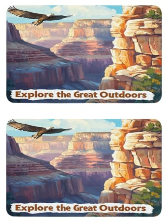 Explore Outdoors Lot de 2 aimants réutilisables pour porte de lave-vaisselle