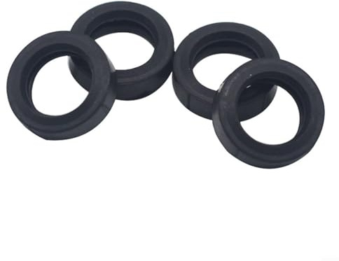 Fauhapyway 4PCS Rubber O-Ring Sealing Gasket Set Wall-Mounted Boiler Plate Heat Exchanger Wear-Resistant Rings Heating System Leak Prevention