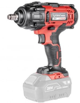 Akku-Schlagschrauber 20V Cedrus IW400Li – 400 Nm Drehmoment, 1/2 Zoll Vierkant, 5-stufige Drehmomentregelung, LED, Gürtelclip – ohne Akku & Ladegerät