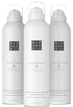 RITUALS Duschschaum Geschenkset, 3 x 200 ml | Reichhaltiger Duschschaum, luxuriöse Reinigung, Signature-Duft, Vorteilspack