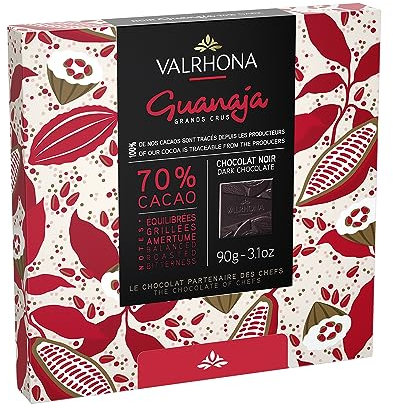 Valrhona - Les Ballotin Boites Grands Crus - Chocolat Noir - Guanaja 70% - 90g