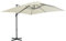 vidaXL Ampelschirm Alu 300x300 cm Gartenschirm Sonnenschrim Marktschirm Schirm
