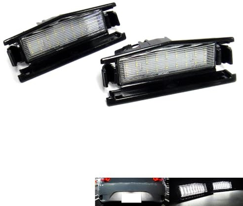 RZG 2x LED Licence Number Plate Light White Canbus For 2015-up MX-5 Miata Roadster IV ND Mazda2