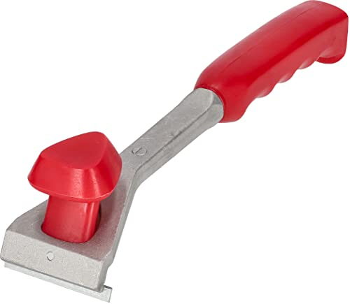 KOTABRAU® - Raschietto professionale in alluminio, 60 mm, strumento indispensabile per lavori di falegnameria, per rimuovere vernice, scolorimento e irregolarità su legno