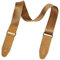 QMYBROW Gitarrengurt für E-Gitarre, Akustikgitarre, Westerngitarre, E-Bass und Ukulele Gitarrengurt für Kinder und Erwachsene mit Lederunterlage