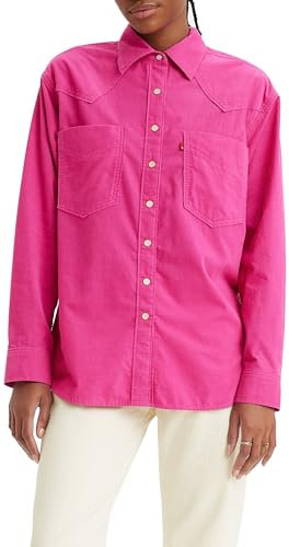 Levi's Donovan Western T-Shirt, Rose, S Femmes