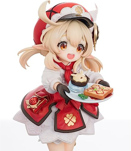 RZAHUAHU Genshin Impact Klee Figure PVC miHoYo Anime Spiel Alatus 5-Sterne Pyro Katalysator Charakter Desktop Ornamente Geschenk (Stil 1)