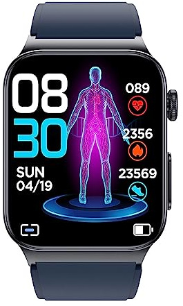 WATCHMARK Cardio One Smartwatch Bleu