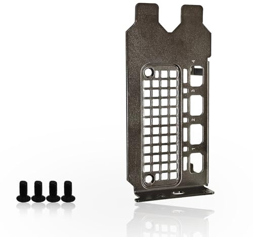 Lzcdelyxiao Short Low Profile Bracket Compatible with Nvidia Quadro RTX A2000 with 4 Screws