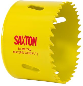 Saxton Blades Scie cloche HSS M42 bimétallique 8% cobalt robuste (14 mm – 230 mm) (62 mm)