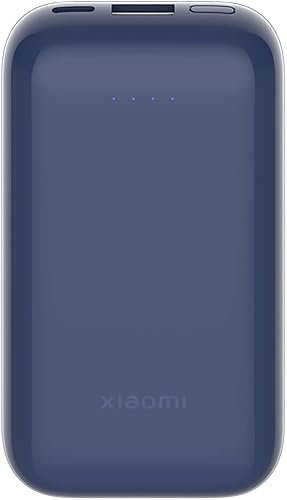 Xiaomi Power Bank 33W 10000 Mah Pocket Edition Pro - Bateria Externa Carga Rápida | Cargador Portátil Inalámbrico | Cargador Batería Externa Extrarápida | Color Azul