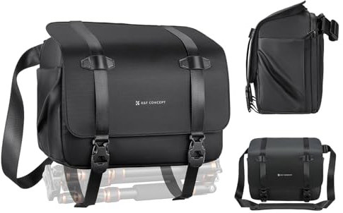 K&F Concept Camera Sling Bag,Crossbody DSLR/SLR/Mirrorless Camera Bag, Camera Case for Digital Cameras, Casual Shoulder Photography Bag