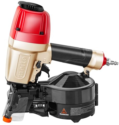 meite CN65S Siding Nailer Pneumatic 15 Degree Coil Nail Gun 1-1/2to 2-1/2