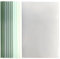 BIVBWQU Lot de 10 Dossiers A4 en Plastique, Vert, Standard, A4, 10 Feuilles, Couverture de Rapport