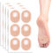 Diyxisk Fieltro Adhesivo Podologia, 24 Piezas Cuidado de los Pies Protector Callos, Antifricción Quita Callos Pies, Reduce el Dolor En los Dedos del Pie y el Talón, para Ampollas en Talon