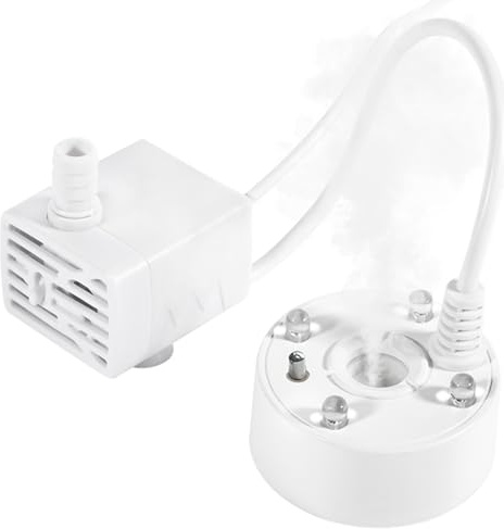Nevalerra Water Fogger Mist Maker - Ultra Atomizer, Teichbefeuchter, haltbarer Leichter Konstruktion Stabiles wasserdichtes Design | Langlebige Leistung für Garten Terrasse Fischtank Innen im Freien