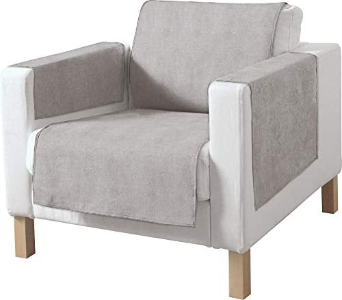 Erwin Müller Sessel- und Sofaschoner Polyester Silber Größe 50x200 cm
