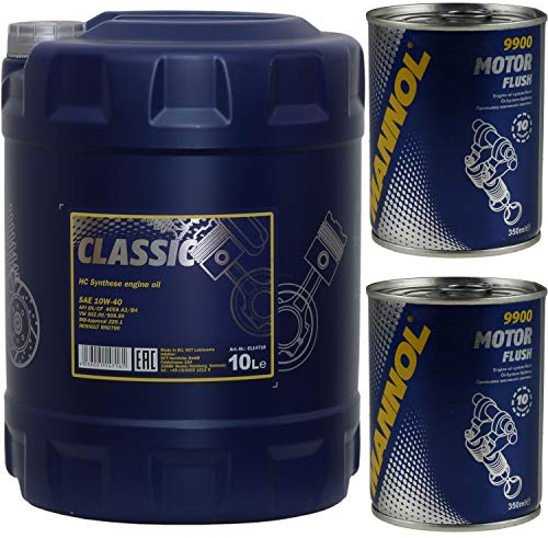 MANNOL Classic 10W-40 Huile moteur de rinçage moteur 10 l