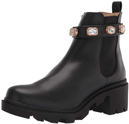 Steve Madden Damen Stiefelette Amulett modischer Stiefel, Schwarz, 41 EU