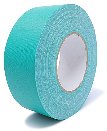 gws Gewebeklebeband 1 Rolle, premium Panzertape in Profi-Qualität mit Natur-Kautschukkleber, Wasserdicht, Breite: 50mm Länge: 50m, Farbe: Grün